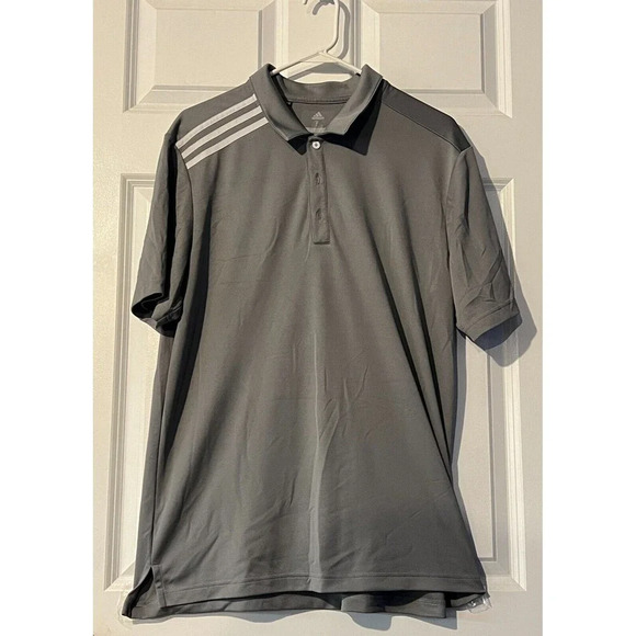 adidas Other - Adidas Climacool Performance Colorblock Sport Shirt Gray/White Men's Large